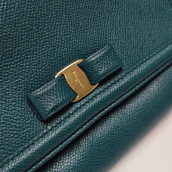 Ginny Mini Calfskin Green