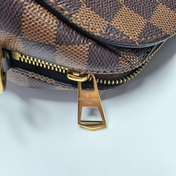 KENSINGTON BOWLING Damier Ebene Coated Canvas Brown