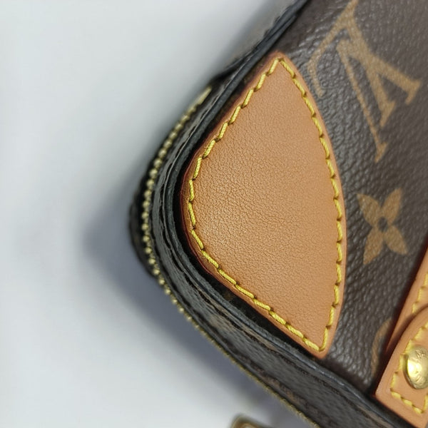 SOFT TRUNK PM Monogram Coated Canvas Brown