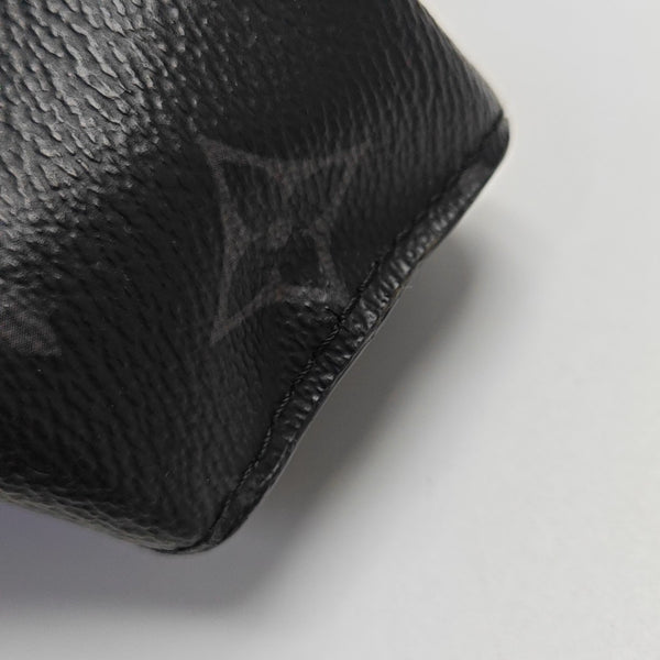 Pochette Voyag MM Monogram Coated Canvas Black
