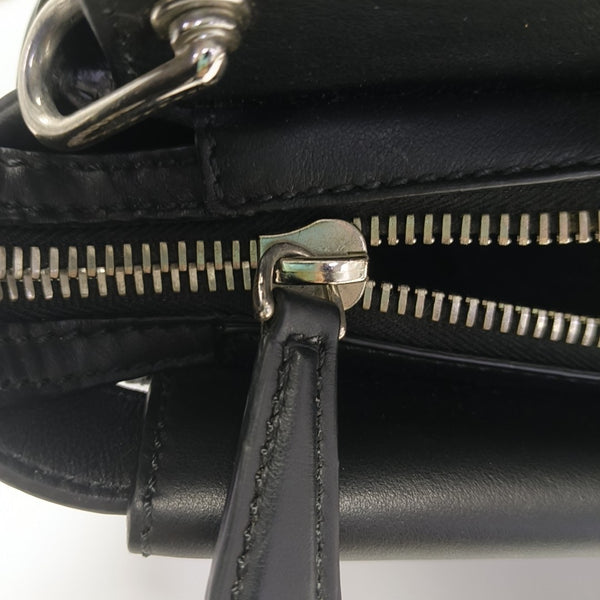 Peekaboo Large Calfskin Black