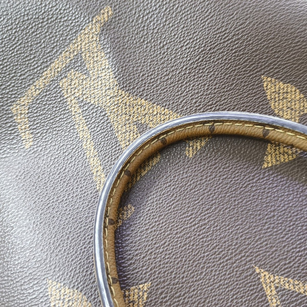 ONTHEGO GM Monogram Coated Canvas Brown