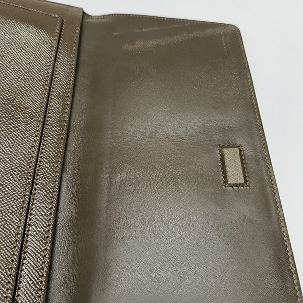 Calfskin Clutch Brown