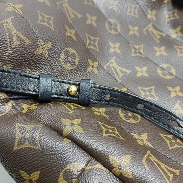 PALM SPRINGS MM Monogram Coated Canvas Brown