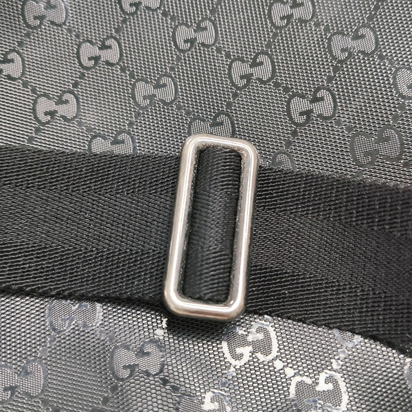 GG Imprime Monogram Coated Canvas Black