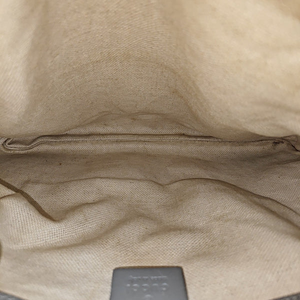 Messenger Monogram Coated Canvas Beige