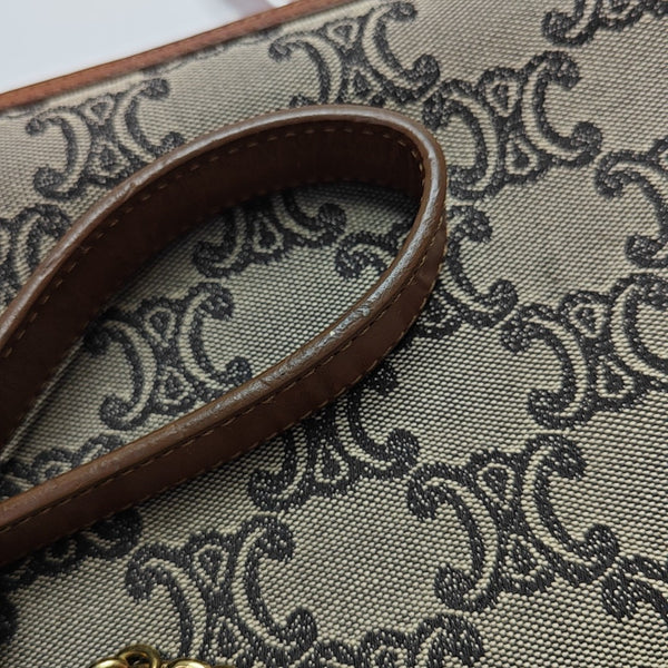 Canvas Shoulder Bag Beige