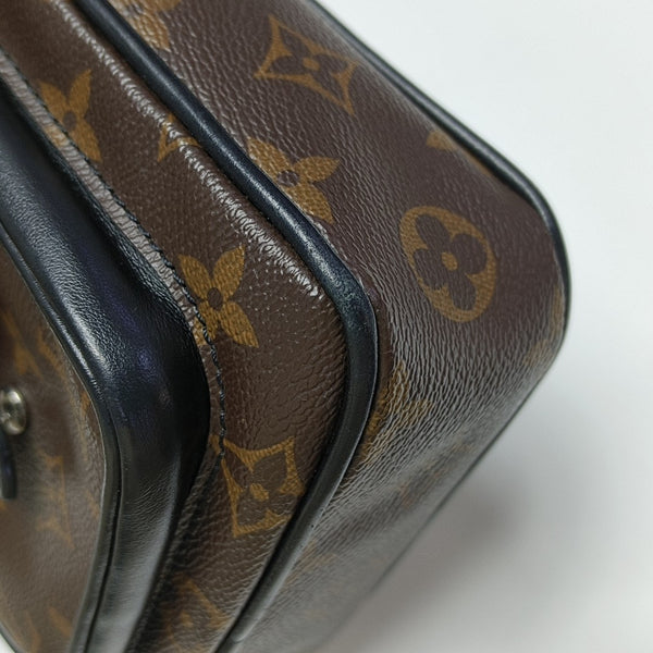 CHRISTOPHER Monogram Coated Canvas Brown