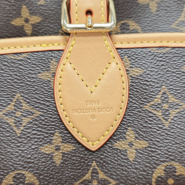 DIANE Monogram Coated Canvas Brown