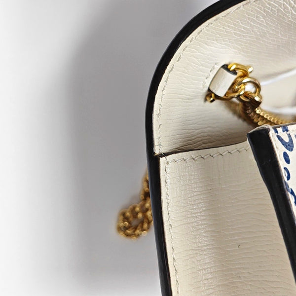 Sylvie Super Mini Calfskin White