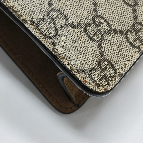 Dionysus Mini Monogram Coated Canvas Beige