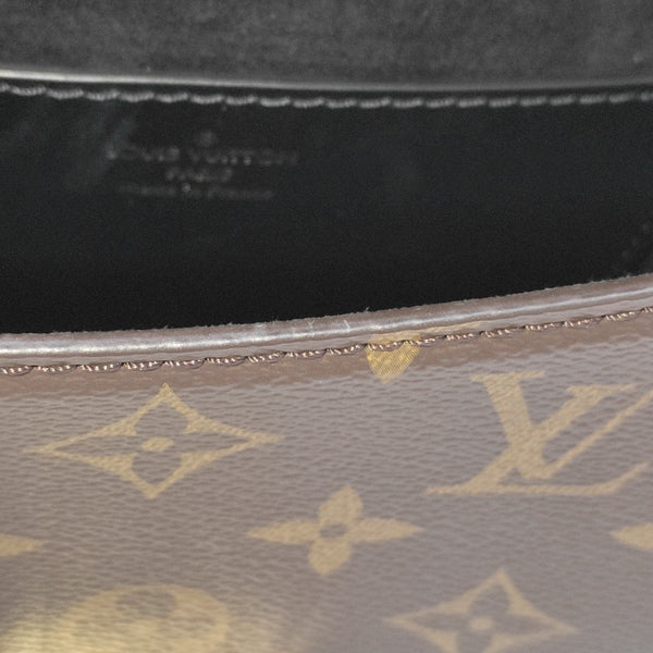 Monogram Coated Canvas Shoulder Bag Super Mini Brown