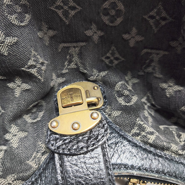 SOLAR Monogram Denim Black