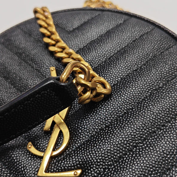 VINYLE Quilted Calfskin Black