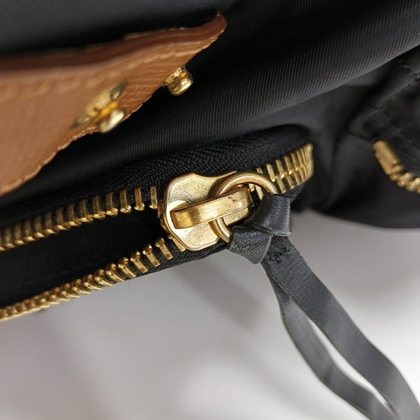 The Rucksack Medium Nylon Black