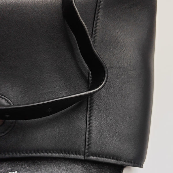 Downtown Small Quilted Calfskin Black