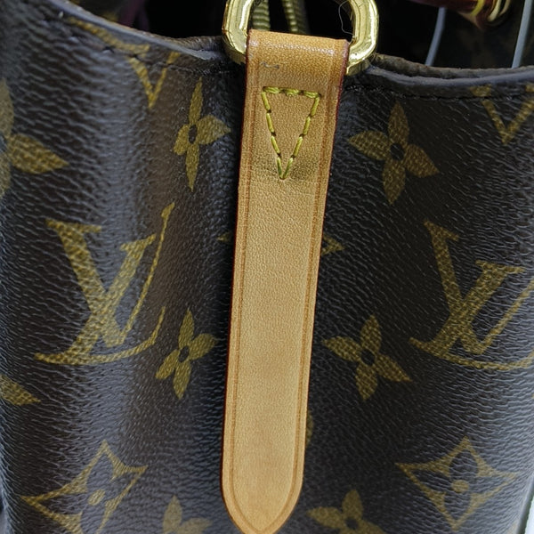 MONTAIGNE Monogram Coated Canvas Brown