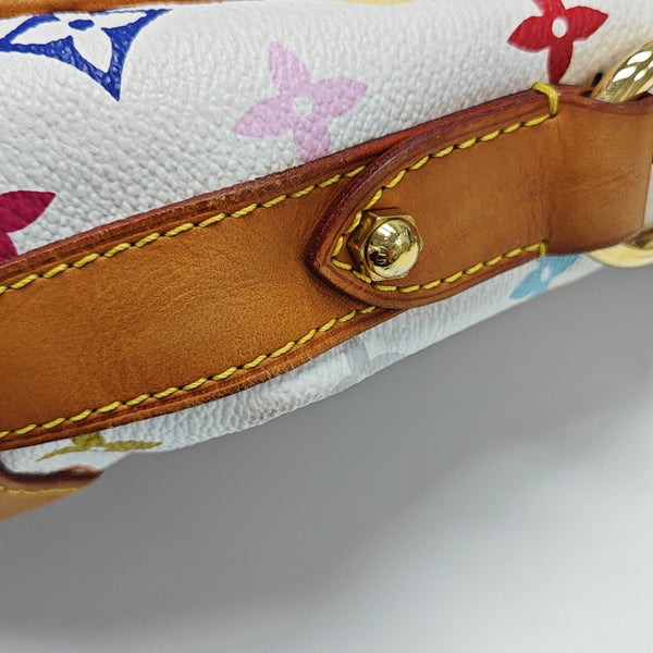 GRETA Monogram Coated Canvas White