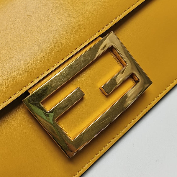 Baguette Mini Calfskin Yellow