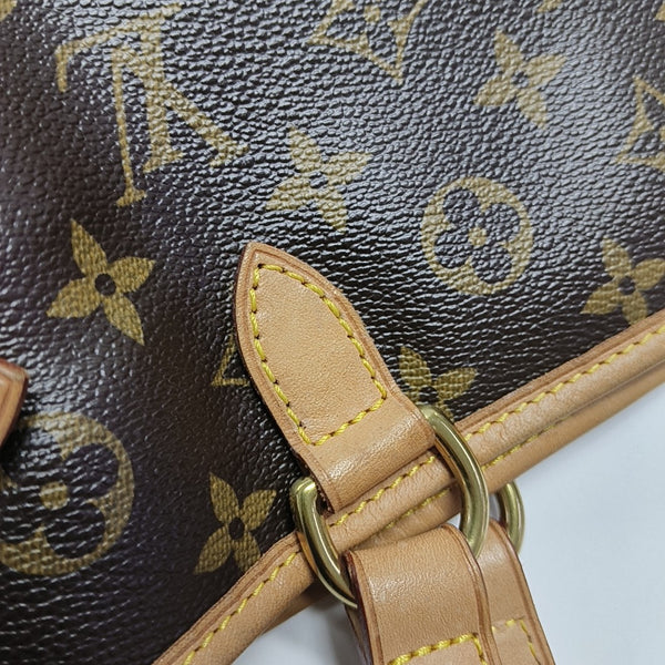 BATIGNOLLES GM Monogram Coated Canvas Brown