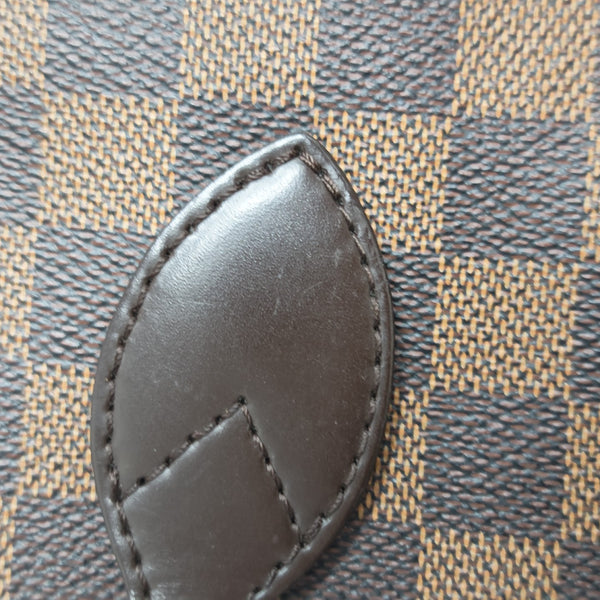 NEVERFULL MM Damier Ebene Coated Canvas Brown