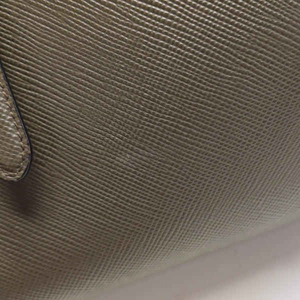 Saffiano Calfskin Tote Bag Green