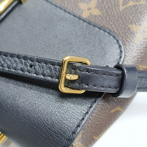LOCKY BB Monogram Coated Canvas Brown