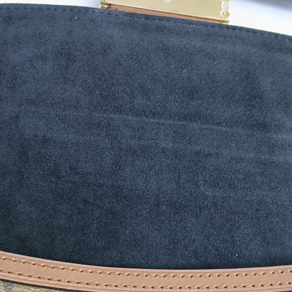 DAUPHINE Mini Coated Canvas Brown