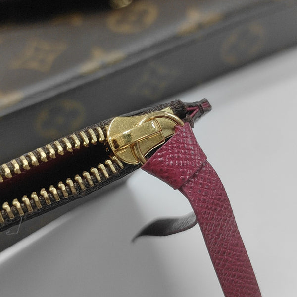 FÉLICIE Monogram Coated Canvas Brown