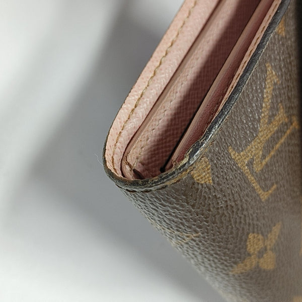 VICTORINE Monogram Coated Canvas Brown Wallet
