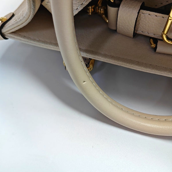 ONTHEGO PM Monogram Calfskin Beige