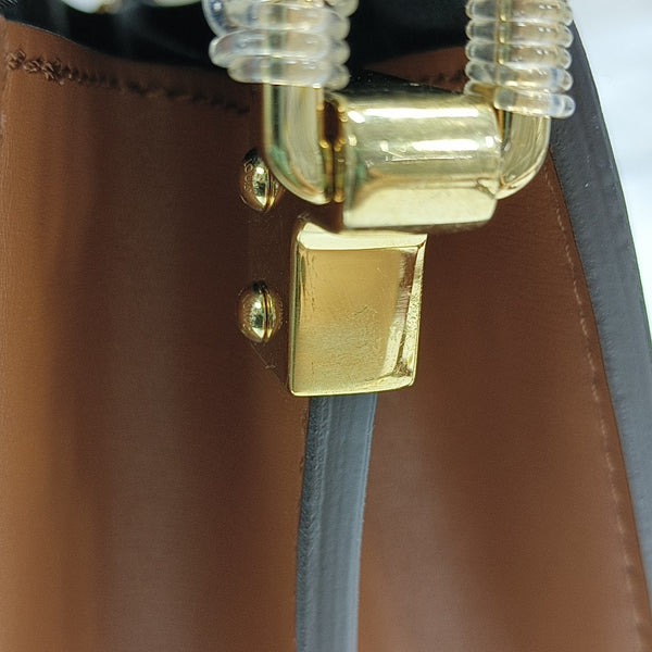 DAUPHINE Mini Monogram Coated Canvas Brown
