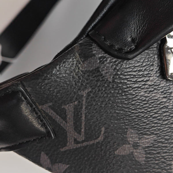 DISCOVERY Monogram Coated Canvas Black