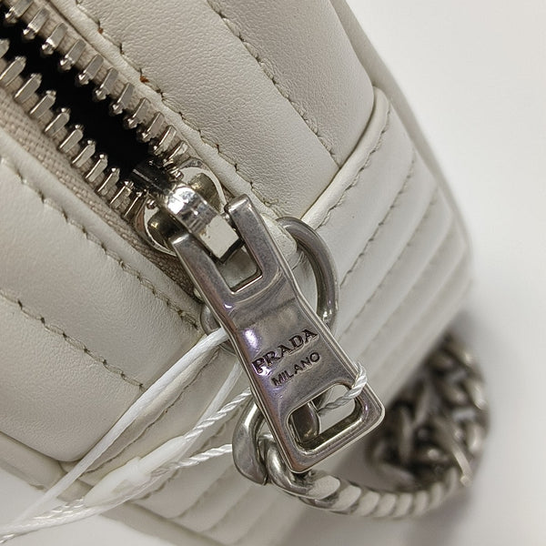 Diagramme Quilted Calfskin White