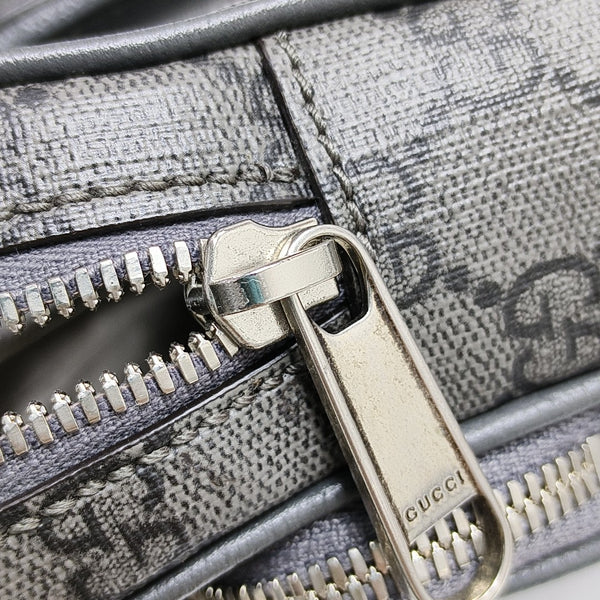 Neo Vintage Mini Monogram Coated Canvas Gray