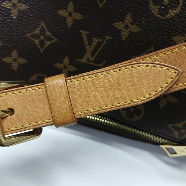 BUMBAG Monogram Coated Canvas Brown