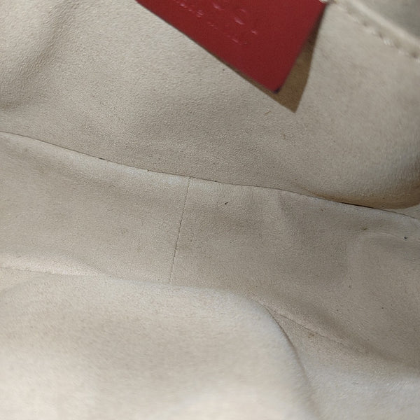 GG Marmont Super Mini Quilted Calfskin Red