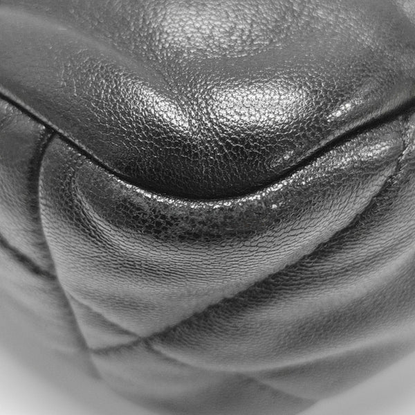 CHANEL 19 Small Quilted Lambskin Black