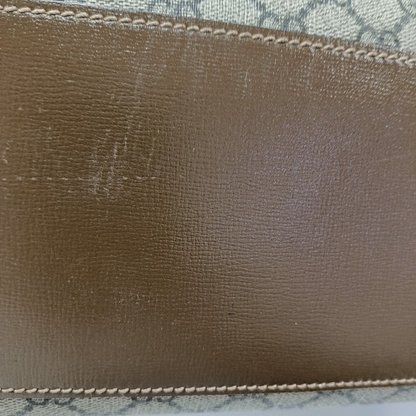 Retro Small Monogram Coated Canvas Brown