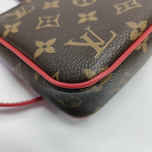ACCESSOIRES Monogram Coated Canvas Brown