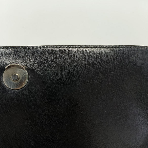 Calfskin Shoulder Bag Black