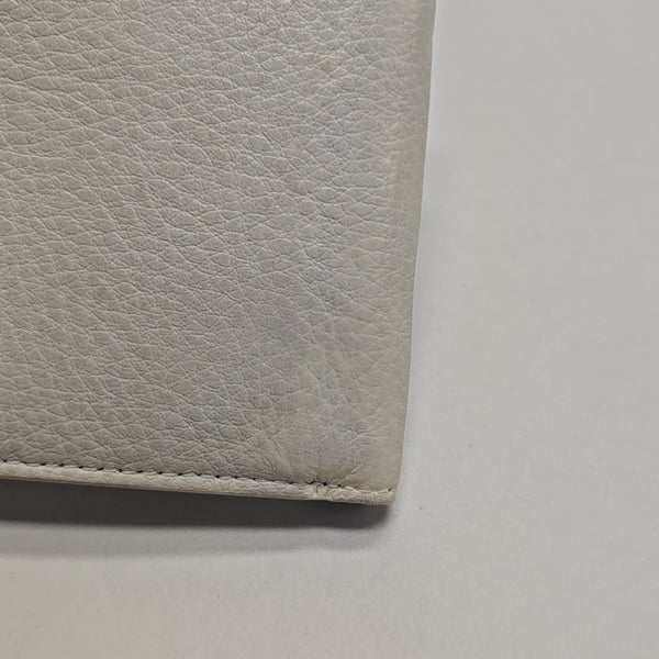 Calfskin Wallet White