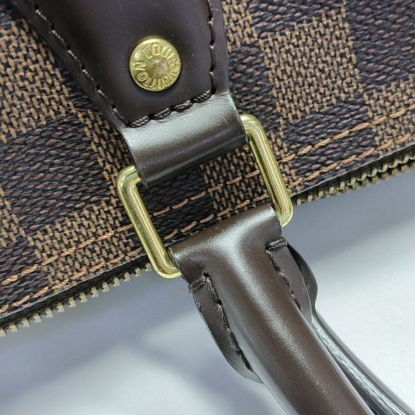 SPEEDY 30 Damier Ebene Coated Canvas Brown