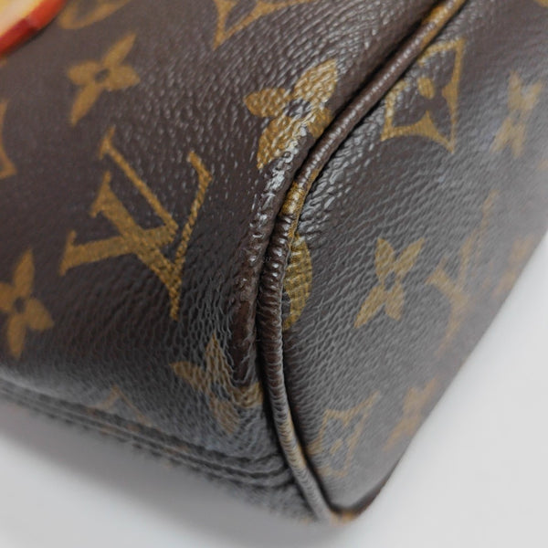 NEVERFULL BB Monogram Coated Canvas Brown