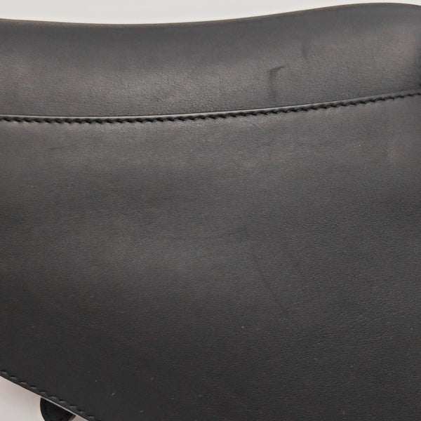 Saddle Small Calfskin Black