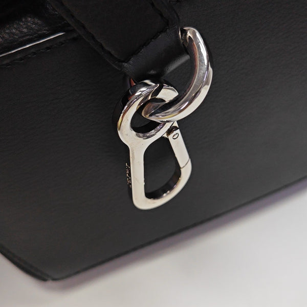 Puzzle Small Calfskin Black