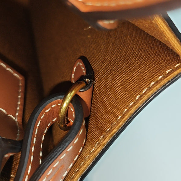 CABAS CELINE Mini Coated Canvas Brown