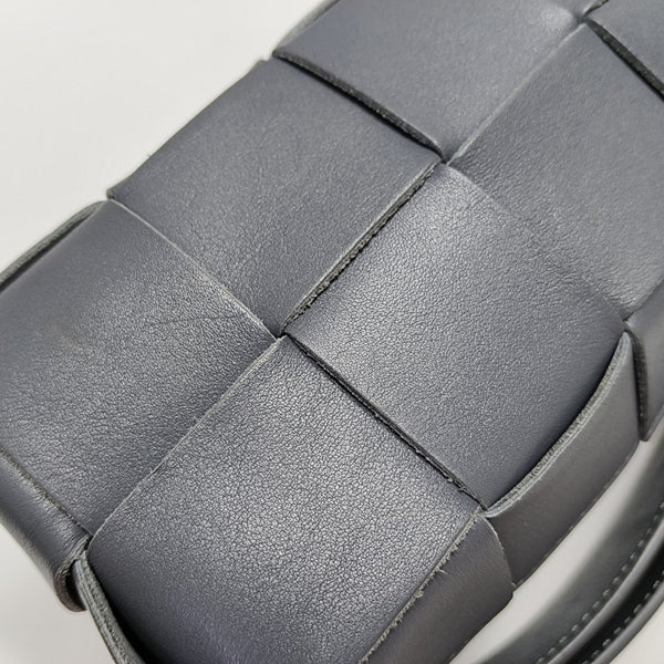 Brick Cassette Calfskin Gray