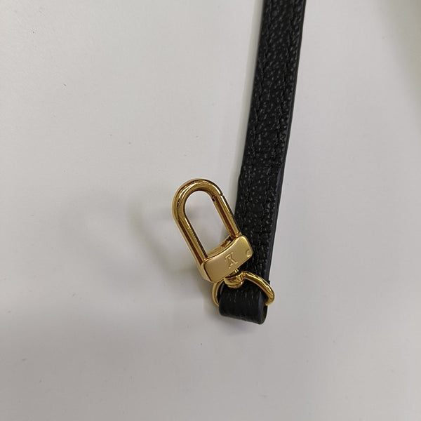 SAC PLAT Mini Monogram Calfskin Black