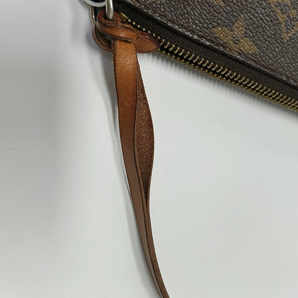 ACCESSOIRES Monogram Coated Canvas Brown